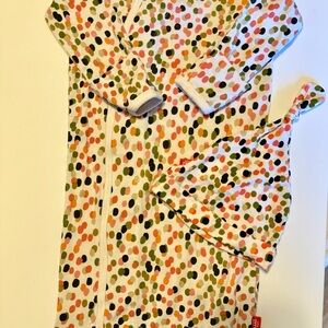 Magnetic Me Colorful Dots Kids Pajamas Nightgown